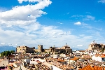 Vista de Oropesa desde el ático - Pisos de alquiler en Oropesa, Toledo